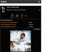 Tablet Screenshot of djfof.skyrock.com