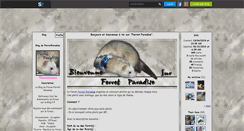 Desktop Screenshot of ferretparadise.skyrock.com