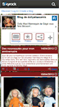 Mobile Screenshot of dollyetsesamis.skyrock.com