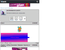 Tablet Screenshot of chronique2laurie.skyrock.com