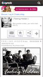 Mobile Screenshot of feeling-hidden.skyrock.com