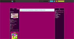 Desktop Screenshot of mizztray.skyrock.com