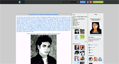 Desktop Screenshot of hommage-a-michaeljackson.skyrock.com