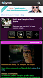 Mobile Screenshot of buffy-sim-slayer.skyrock.com