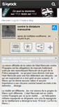 Mobile Screenshot of contredictaturemaroc.skyrock.com