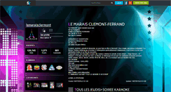 Desktop Screenshot of lemaraisclermont.skyrock.com