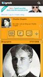 Mobile Screenshot of charliechaplin01.skyrock.com