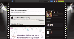 Desktop Screenshot of photographe17.skyrock.com