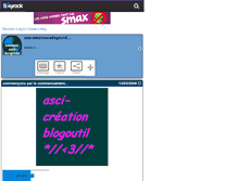 Tablet Screenshot of creation-asci-blogoutil.skyrock.com