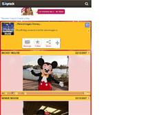 Tablet Screenshot of character-disney.skyrock.com