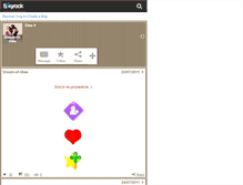Tablet Screenshot of dream-of-glee.skyrock.com
