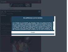 Tablet Screenshot of mathieuedward.skyrock.com