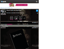 Tablet Screenshot of death-note-blog-officiel.skyrock.com