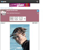Tablet Screenshot of faan-de-justin.skyrock.com