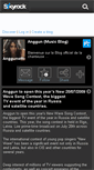 Mobile Screenshot of anggunofficiel.skyrock.com