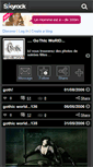 Mobile Screenshot of goth-world.skyrock.com