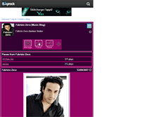 Tablet Screenshot of fabrizio-zeva.skyrock.com