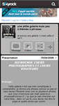 Mobile Screenshot of galerie-a-phrases.skyrock.com