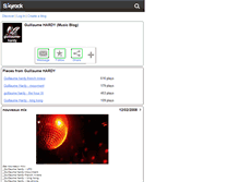 Tablet Screenshot of dj-guillaume-hardy.skyrock.com