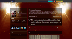 Desktop Screenshot of canari59.skyrock.com