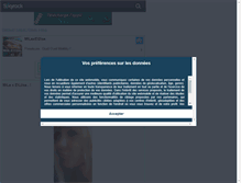 Tablet Screenshot of mlle-el2ise-x3.skyrock.com