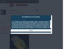 Tablet Screenshot of lesanimaux001.skyrock.com