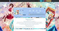 Desktop Screenshot of fictions-mangas-vocaloid.skyrock.com