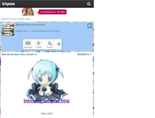 Tablet Screenshot of fictions-mangas-vocaloid.skyrock.com