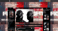 Desktop Screenshot of cheick-kongo.skyrock.com