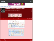 Tablet Screenshot of chemin2traverses.skyrock.com