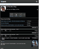Tablet Screenshot of dj-fiklip.skyrock.com