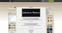 Desktop Screenshot of collections-stickers.skyrock.com