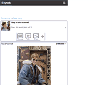 Tablet Screenshot of alex-oconnell.skyrock.com