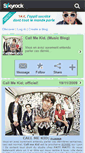 Mobile Screenshot of callmekidofficiel.skyrock.com