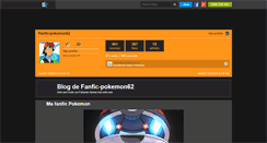 Desktop Screenshot of fanfic-pokemon62.skyrock.com