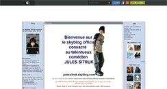 Desktop Screenshot of julessitruk.skyrock.com
