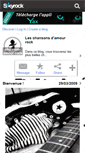 Mobile Screenshot of chanson-amour-rock.skyrock.com