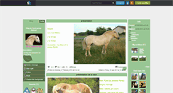 Desktop Screenshot of fjord-poney-damour.skyrock.com