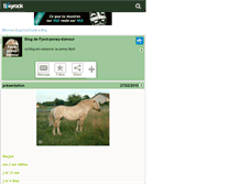 Tablet Screenshot of fjord-poney-damour.skyrock.com