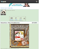 Tablet Screenshot of gakuenalice-x.skyrock.com