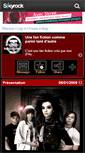 Mobile Screenshot of fiction-tokiohotel-m-p.skyrock.com