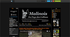 Desktop Screenshot of malinoispaysdescollines.skyrock.com