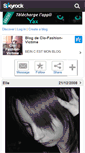 Mobile Screenshot of clo-fashion-victime.skyrock.com