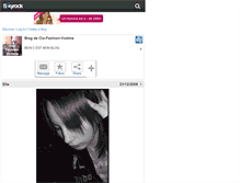 Tablet Screenshot of clo-fashion-victime.skyrock.com