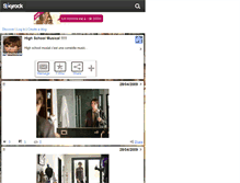 Tablet Screenshot of highschoolmusii.skyrock.com