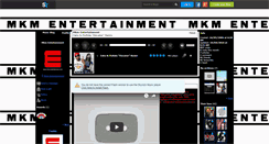 Desktop Screenshot of mkm-entertainment.skyrock.com