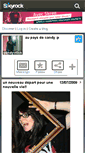 Mobile Screenshot of c4ndy-r0ck.skyrock.com