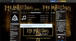 Desktop Screenshot of mypassiongroup.skyrock.com