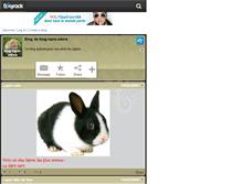 Tablet Screenshot of blog-lapin-adore.skyrock.com