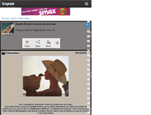 Tablet Screenshot of bbamiedesanimaux.skyrock.com